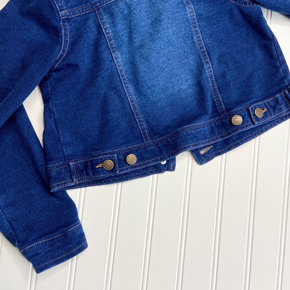 •Cynthia Rowley• stretch denim jacket - Picture 6 of 6